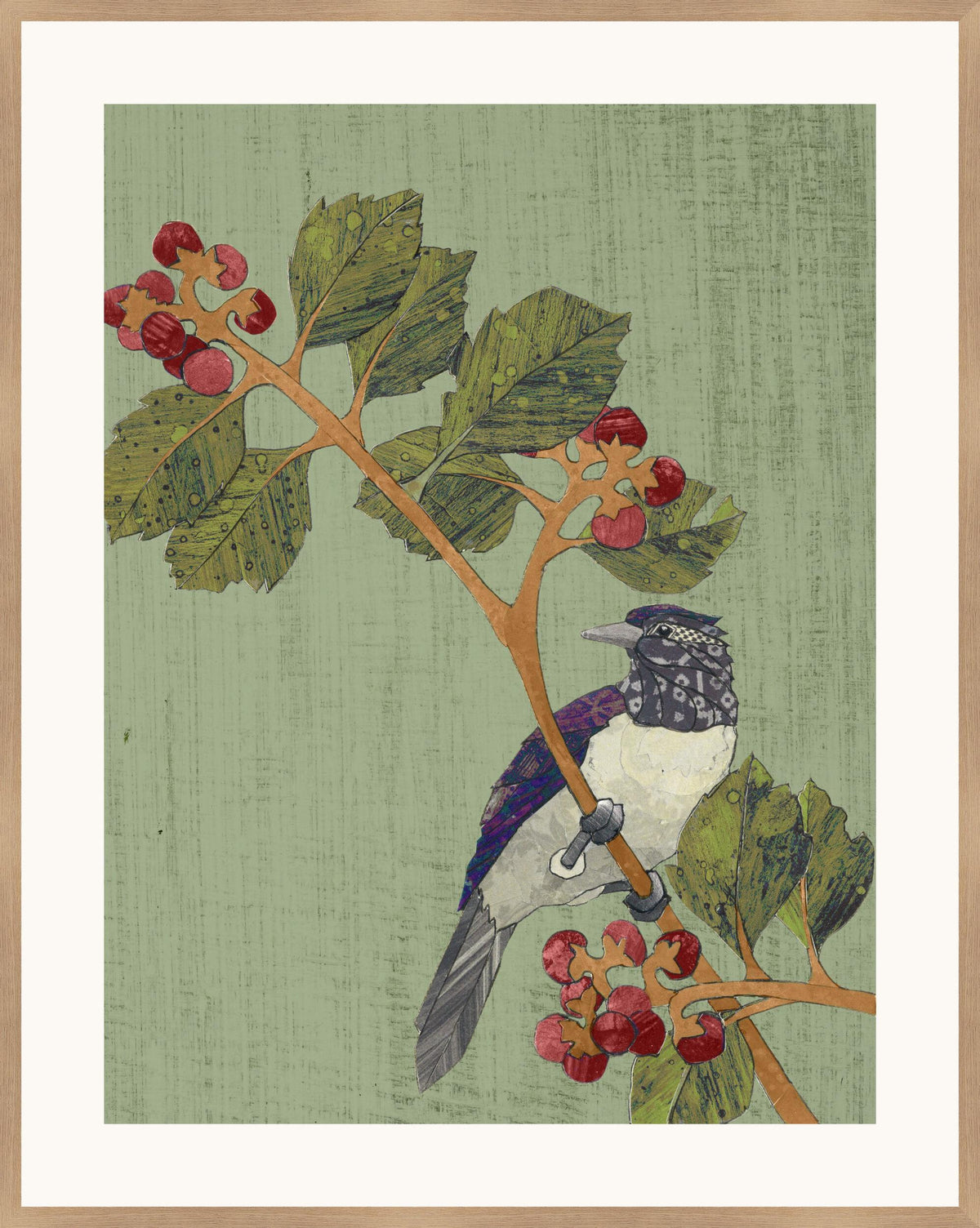 Surya Sage Songbird SAGE-001 40"H x 32"W x 1"D Art