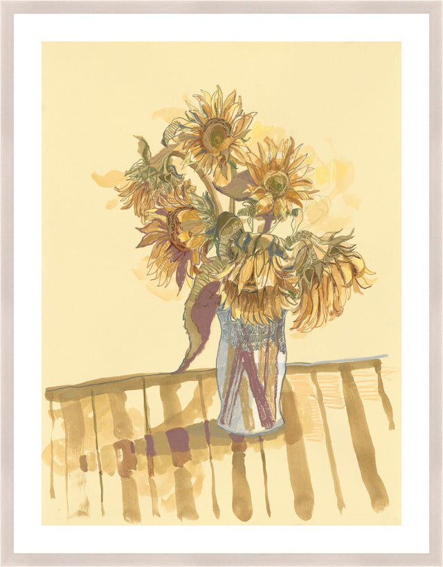 Surya Suttons Flowers SUTT-002 35"H x 28"W x 1"D Art