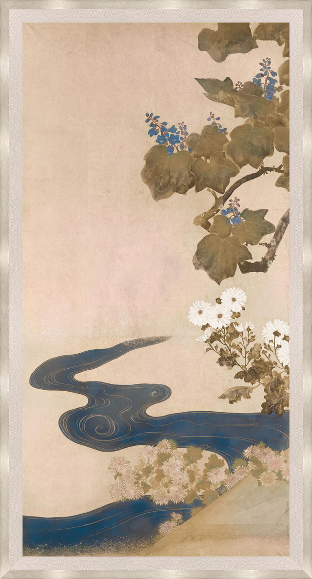 Surya The Way of the Water THEW-001 42"H x 23"W x 1"D Art