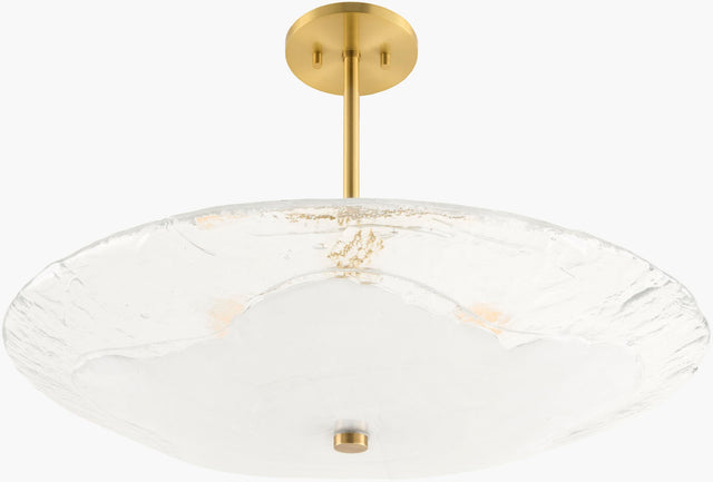 Surya Velure VLRE-002 24"L x 24"W x 8"H Ceiling Lighting