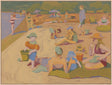 Surya Welcome to the Beach Club WELC-001 35"H x 46"W x 2"D Art