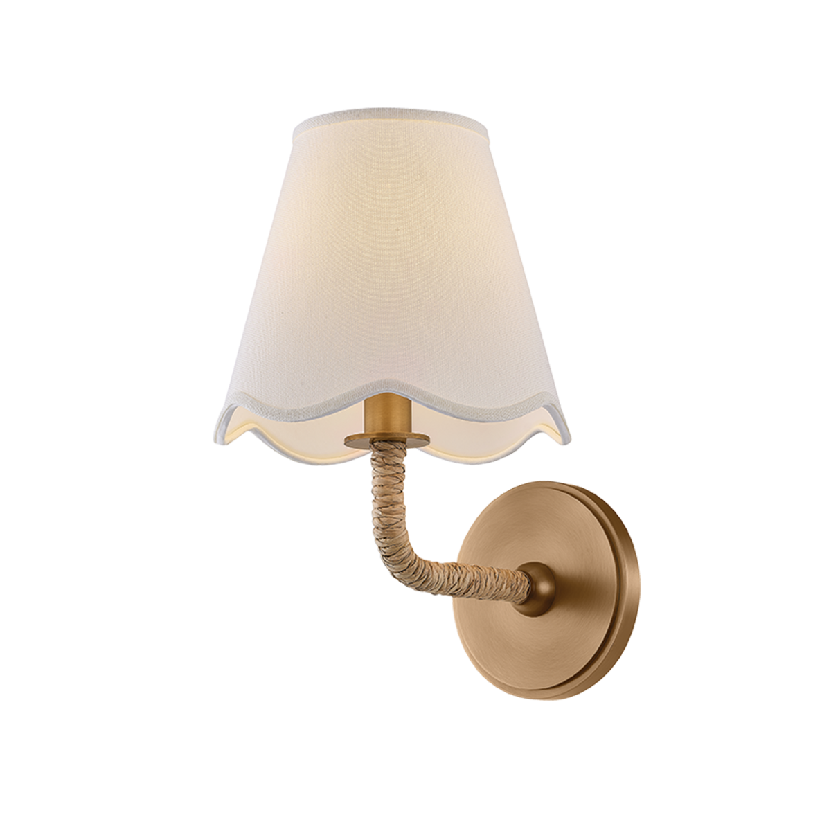 Mitzi Olia PATINA BRASS 7.25W x 11.25H Wall Sconce
