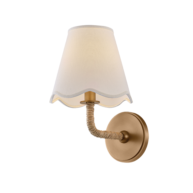 Mitzi Olia PATINA BRASS 7.25W x 11.25H Wall Sconce