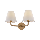 Mitzi Olia PATINA BRASS 18.25W x 10.5H Wall Sconce