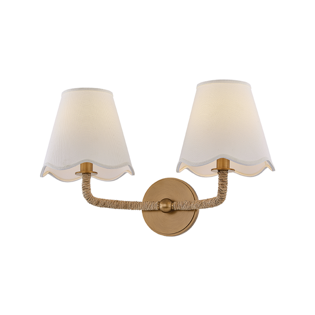 Mitzi Olia PATINA BRASS 18.25W x 10.5H Wall Sconce