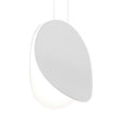 Sonneman Malibu Discs Satin White 14W x 6.25L x 14H Pendant 1767.03-J20