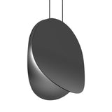 Sonneman Malibu Discs SATIN BLACK 14W x 6.25L x 14H Pendant 1767.25-J20