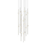 Sonneman Constellation SATIN NICKEL 11.5W x 30H Pendant 2012.13C-27-J20