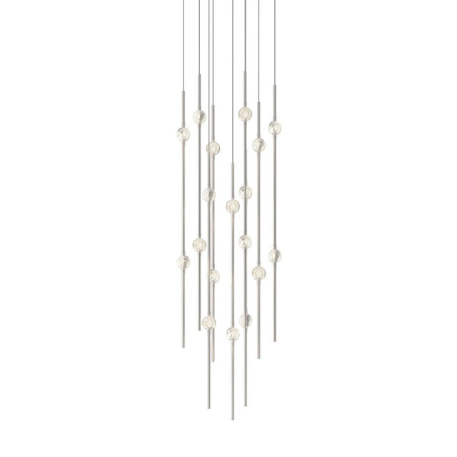 Sonneman Constellation SATIN NICKEL 11.5W x 30H Pendant 2012.13C-J20