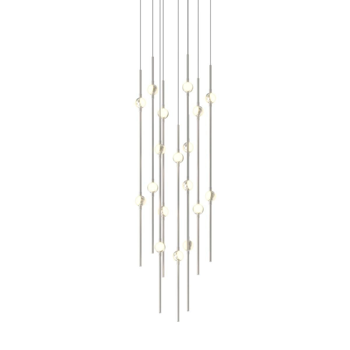 Sonneman Constellation SATIN NICKEL 11.5W x 30H Pendant 2012.13W