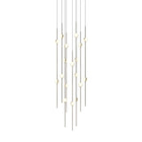 Sonneman Constellation SATIN NICKEL 11.5W x 30H Pendant 2012.13W-27-J20