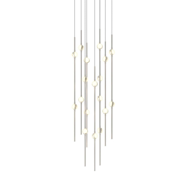 Sonneman Constellation SATIN NICKEL 11.5W x 30H Pendant 2012.13W-J20