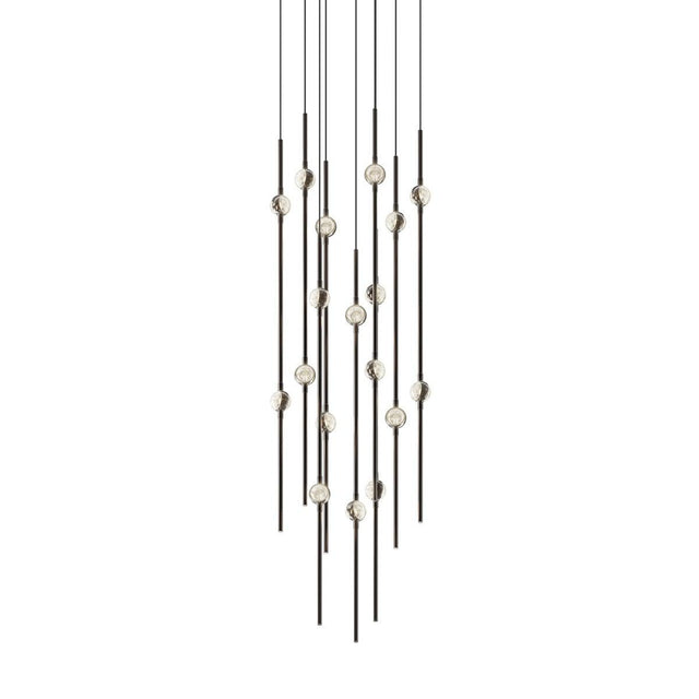 Sonneman Constellation Espresso Black 11.5W x 30H Pendant 2012.33C-22-J20