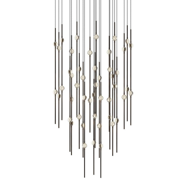 Sonneman Constellation Espresso Black 24.75W x 30H Pendant 2014.33C-22