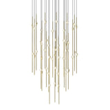 Sonneman Constellation SATIN BRASS 24.75W x 30H Pendant 2014.38C-J20