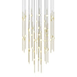 Sonneman Constellation SATIN BRASS 24.75W x 30H Pendant 2014.38W-27