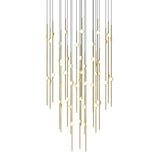 Sonneman Constellation SATIN BRASS 24.75W x 30H Pendant 2014.38W-J20