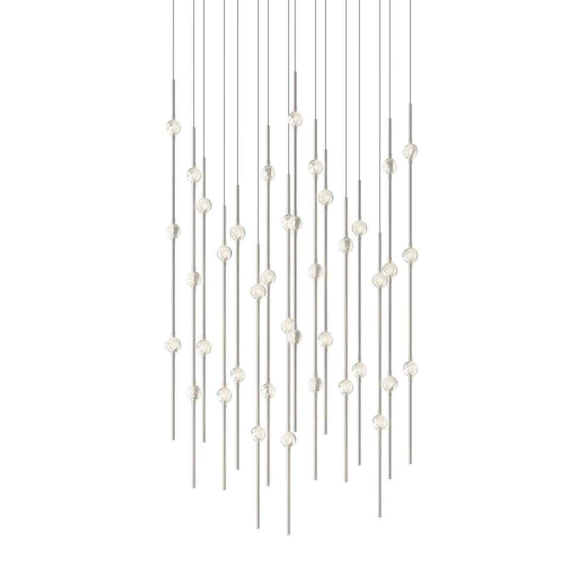 Sonneman Constellation SATIN NICKEL 21.5W x 21.5L x 38H Pendant 2015.13C-27
