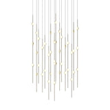 Sonneman Constellation SATIN NICKEL 21.5W x 21.5L x 38H Pendant 2015.13W-27-J20
