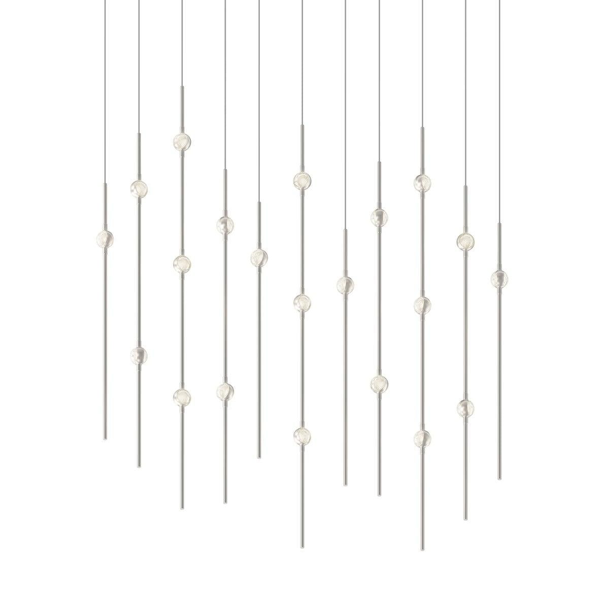 Sonneman Constellation SATIN NICKEL 7.5W x 35.5L x 38H Pendant 2016.13C