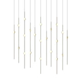 Sonneman Constellation SATIN NICKEL 7.5W x 35.5L x 38H Pendant 2016.13W