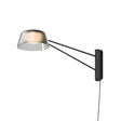 Sonneman Ray SATIN BLACK 6.25W x 6H Wall Sconce 2030.25K