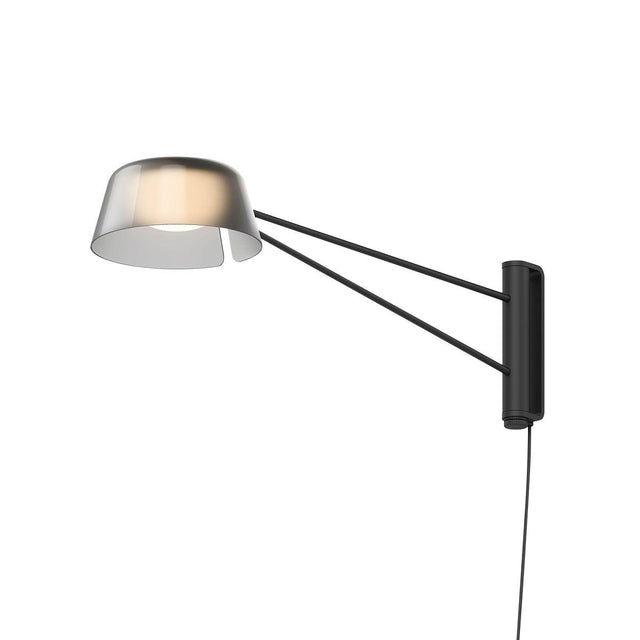 Sonneman Ray SATIN BLACK 6.25W x 6H Wall Sconce 2030.25K