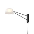 Sonneman Ray SATIN BLACK 6.25W x 6H Wall Sconce 2030.25W