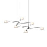 Sonneman Ray SATIN BLACK 67.75W x 45.25L x 12H Pendant 2036.25W