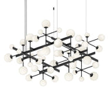 Sonneman Nebula SATIN BLACK 61W x 56.75L x 26H Pendant 2065.25