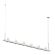 Sonneman Intervals Satin White 96.25W x 4L x 11.5H Pendant 20QWL08C