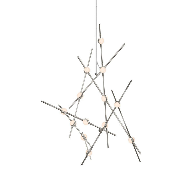 Sonneman Constellation SATIN NICKEL 25.75W x 32H Pendant 2151.13W-J20