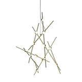 Sonneman Constellation SATIN BRASS 25.75W x 32H Pendant 2151.38W-27