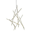 Sonneman Constellation SATIN BRASS 25.75W x 32H Pendant 2151.38W-J20