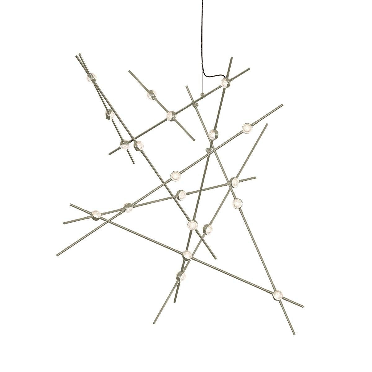 Sonneman Constellation SATIN NICKEL 37.25W x 39.25H Pendant 2152.13C-J20