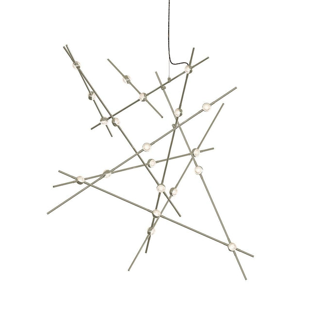 Sonneman Constellation SATIN NICKEL 37.25W x 39.25H Pendant 2152.13C-J20