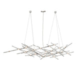 Sonneman Constellation SATIN NICKEL 55W x 17.25L x 13H Pendant 2155.13W