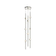 Sonneman Constellation SATIN NICKEL 6W x 34H Pendant 2161.13C-S-27-J20