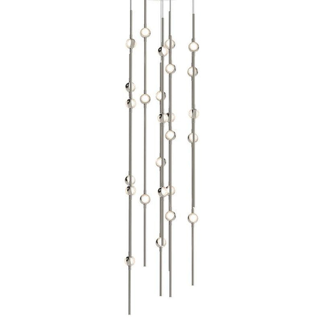 Sonneman Constellation SATIN NICKEL 12W x 39H Pendant 2162.13C-S-27-J20