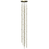 Sonneman Constellation SATIN BRASS 12W x 78H Pendant 2162.38C-T-27