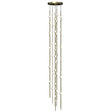 Sonneman Constellation SATIN BRASS 12W x 78H Pendant 2162.38W-T-27