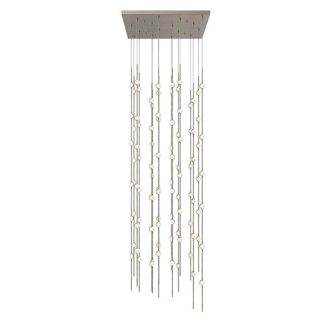 Sonneman Constellation SATIN NICKEL 21.5W x 21.5L x 67H Pendant 2165.13C-27-J20