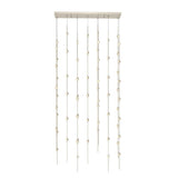 Sonneman Constellation SATIN NICKEL 35.5W x 7.5L x 75H Pendant 2166.13C-J20