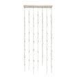 Sonneman Constellation SATIN NICKEL 35.5W x 7.5L x 75H Pendant 2166.13W-27-J20