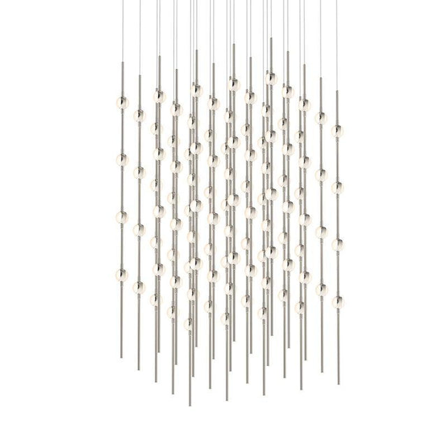 Sonneman Constellation SATIN NICKEL 20.5W x 20.5L x 36H Pendant 2168.13W