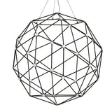 Sonneman Constellation Polished Black Nickel 45W x 45.75H Pendant 2170.37C-J20