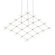 Sonneman Constellation SATIN NICKEL 121.75W x 50.5L x 1.5H Pendant 21Q13-RC5512-27