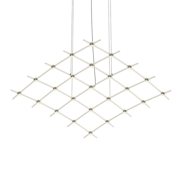 Sonneman Constellation SATIN NICKEL 121.75W x 50.5L x 1.5H Pendant 21Q13-RC5512-27