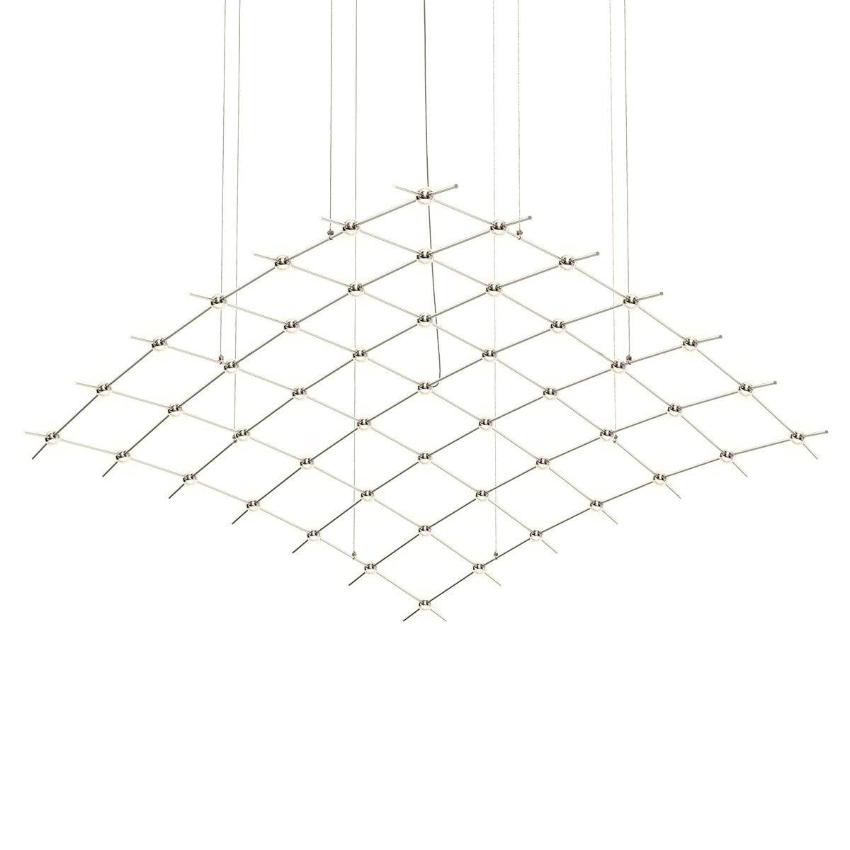 Sonneman Constellation SATIN NICKEL 177W x 73L x 1.5H Pendant 21Q13-RC7712-27