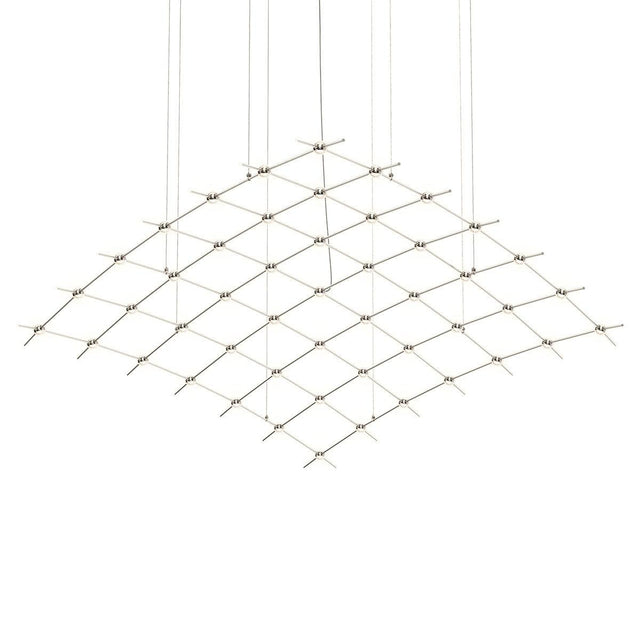 Sonneman Constellation SATIN NICKEL 177W x 73L x 1.5H Pendant 21Q13-RC7712-27